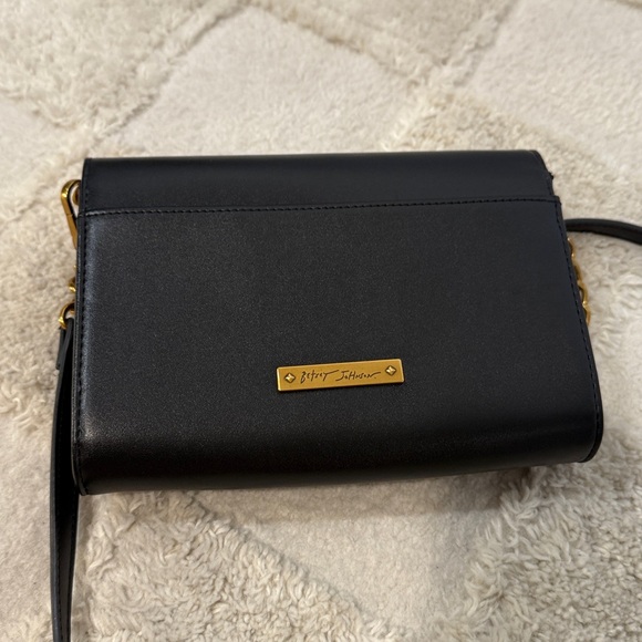 BETSY JOHNSON Black Studded Crossbody Bag - Picture 11 of 12